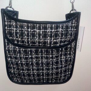 Ahdorned Classic Tweed Messenger Bag w/Strap